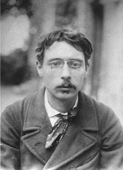 Pierre Bonnard (1867-1947) im Relais, dem Haus der Natansons in Villeneuve sur Yonne von French Photographer